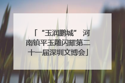 “玉润鹏城” 河南镇平玉雕闪耀第二十一届深圳文博会