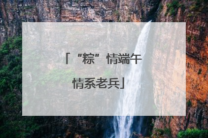 “粽”情端午 情系老兵