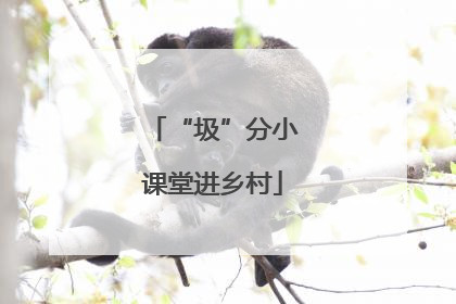 “圾”分小课堂进乡村
