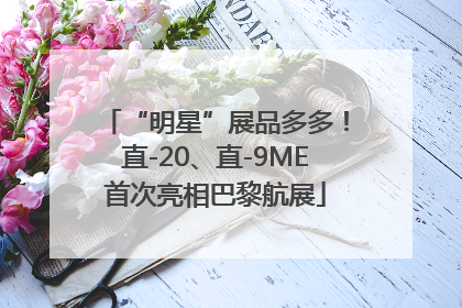 “明星”展品多多！直-20、直-9ME首次亮相巴黎航展