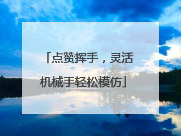 点赞挥手，灵活机械手轻松模仿