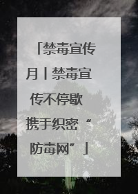 禁毒宣传月丨禁毒宣传不停歇 携手织密“防毒网”