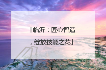 临沂：匠心智造，绽放技能之花