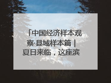 中国经济样本观察·县域样本篇｜夏日来临，这座滨海小城吸引众多年轻人打卡……