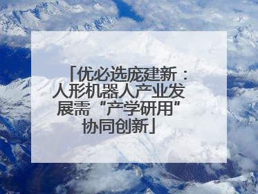 优必选庞建新：人形机器人产业发展需“产学研用”协同创新