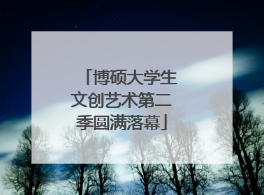 博硕大学生文创艺术第二季圆满落幕