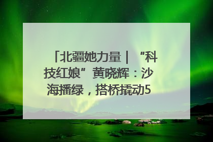 北疆她力量｜“科技红娘”黄晓辉：沙海播绿，搭桥撬动5.3亿研发