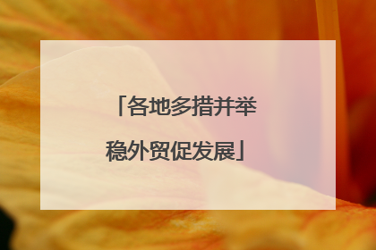 各地多措并举稳外贸促发展
