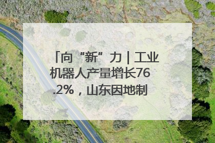 向“新”力｜工业机器人产量增长76.2%，山东因地制宜发展新质生产力