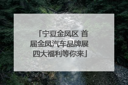 宁夏金凤区 首届金凤汽车品牌展四大福利等你来
