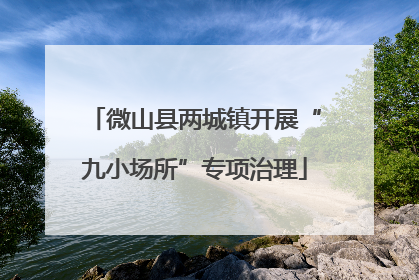 微山县两城镇开展“九小场所”专项治理