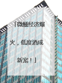 微醺经济爆火，低度酒成新宠！