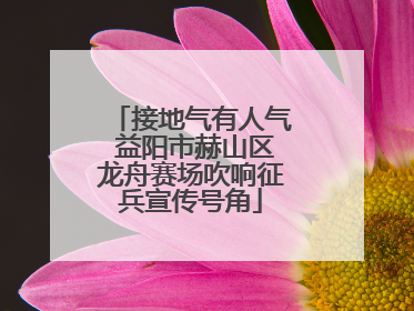 接地气有人气 益阳市赫山区龙舟赛场吹响征兵宣传号角