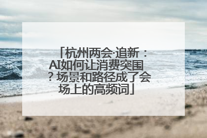 杭州两会·追新：AI如何让消费突围？场景和路径成了会场上的高频词
