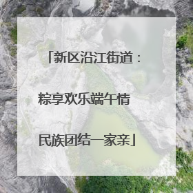 新区沿江街道：粽享欢乐端午情 民族团结一家亲