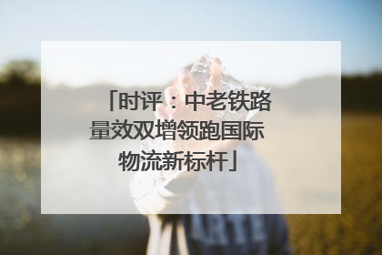 时评：中老铁路量效双增领跑国际物流新标杆