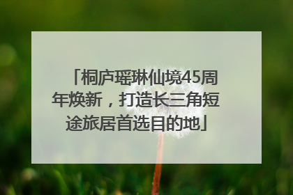 桐庐瑶琳仙境45周年焕新，打造长三角短途旅居首选目的地