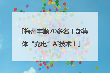 梅州丰顺70多名干部集体“充电”AI技术！