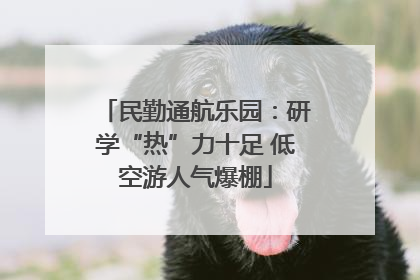 民勤通航乐园：研学“热”力十足 低空游人气爆棚