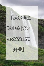沃尔玛全球电商长沙办公室正式开业