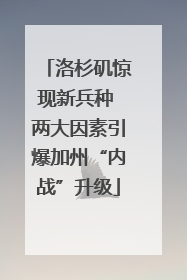洛杉矶惊现新兵种 两大因素引爆加州“内战”升级