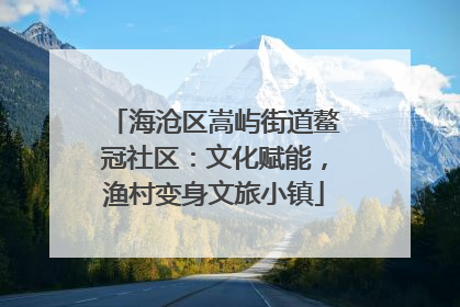 海沧区嵩屿街道鳌冠社区：文化赋能，渔村变身文旅小镇
