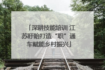 深耕技能培训 江苏盱眙打造“职”通车赋能乡村振兴