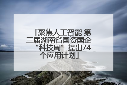聚焦人工智能 第三届湖南省国资国企“科技周”提出74个应用计划