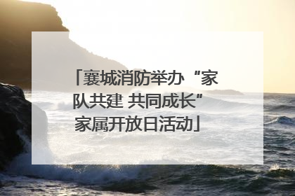 襄城消防举办“家队共建 共同成长”家属开放日活动