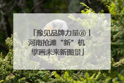 豫见品牌力量⑥丨河南抢滩“新”机 擘画未来新图景
