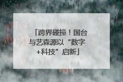 跨界碰撞！国台与艺森源以“数字+科技”启新