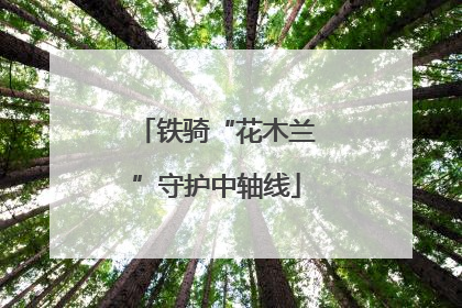 铁骑“花木兰”守护中轴线