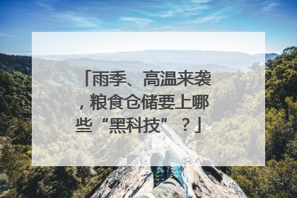 雨季、高温来袭，粮食仓储要上哪些“黑科技”？