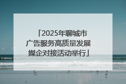 2025年聊城市广告服务高质量发展媒企对接活动举行