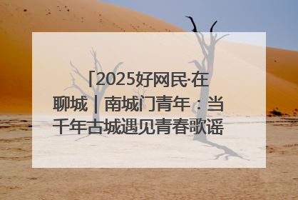 2025好网民·在聊城｜南城门青年：当千年古城遇见青春歌谣 一湖碧水见证的“聊城式浪漫”