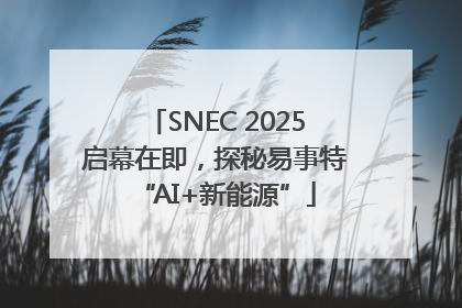 SNEC 2025启幕在即，探秘易事特“AI+新能源”